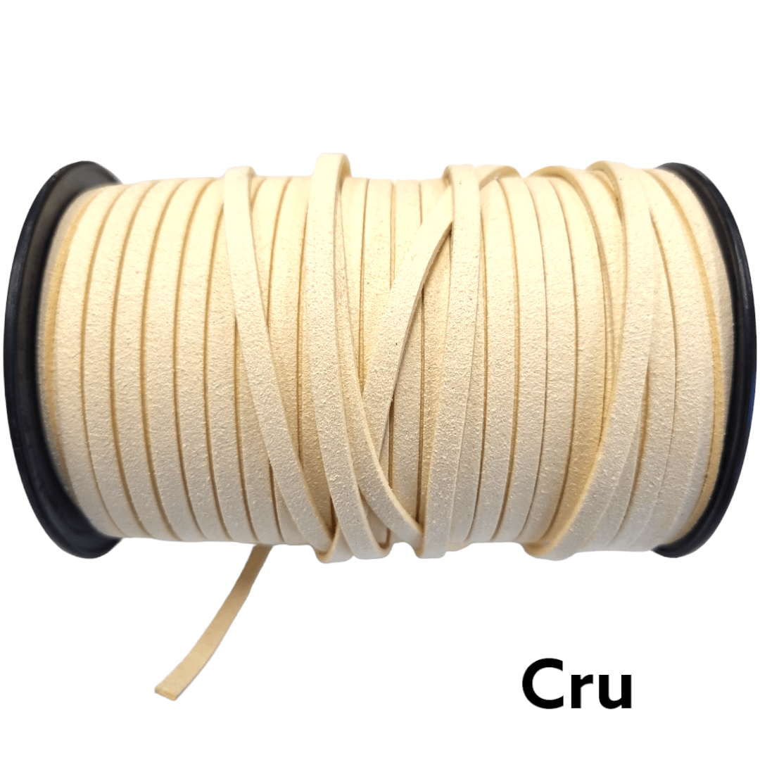 TIRA CAMURÇA SINTÉTICO 5MM - 25 METROS