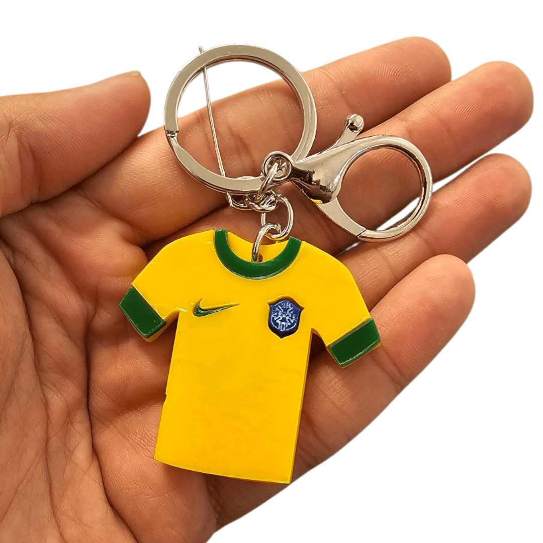 CHAVEIRO CAMISETA FUTEBOL ACRILICO - UND