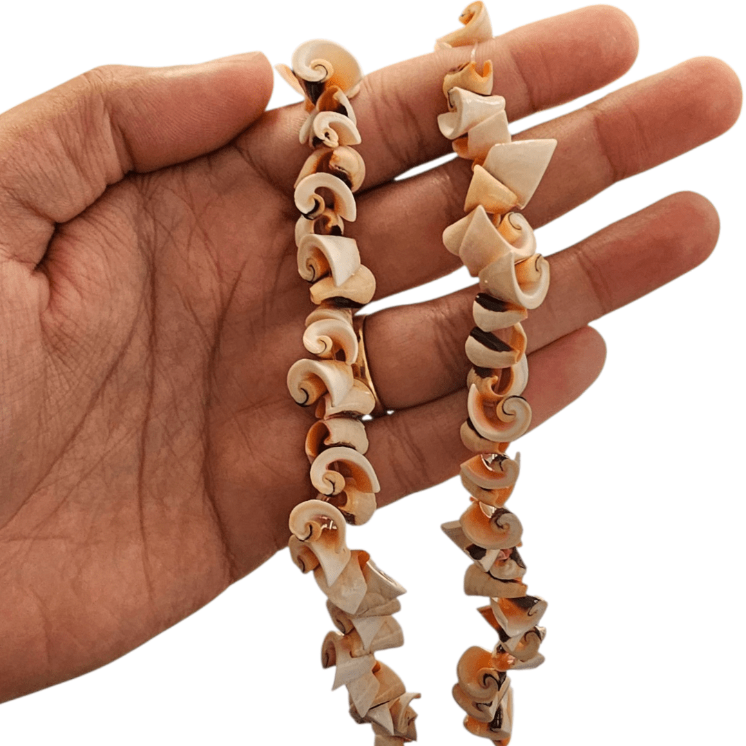 CONTA MADREPÉROLA CARACOL - FIO 