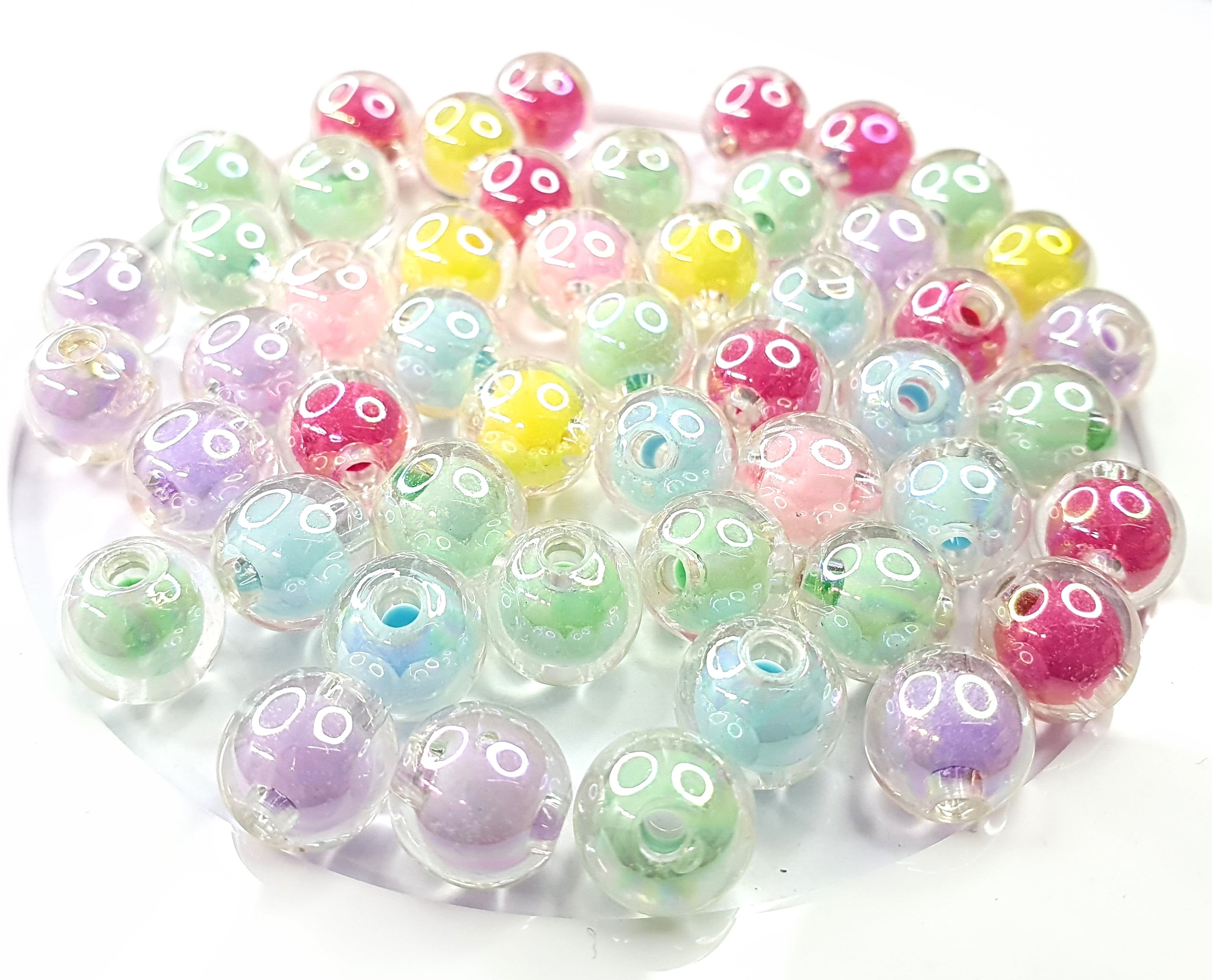 CONTA BOLA LISA 9,7MM CANDY COLORS 25GR  
