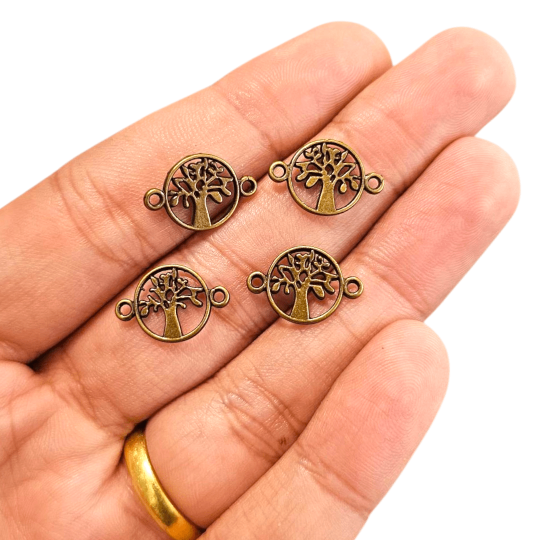 PINGENTE ÁRVORE EZ8748/2 COM 2 SAÍDAS 11MM X 17MM