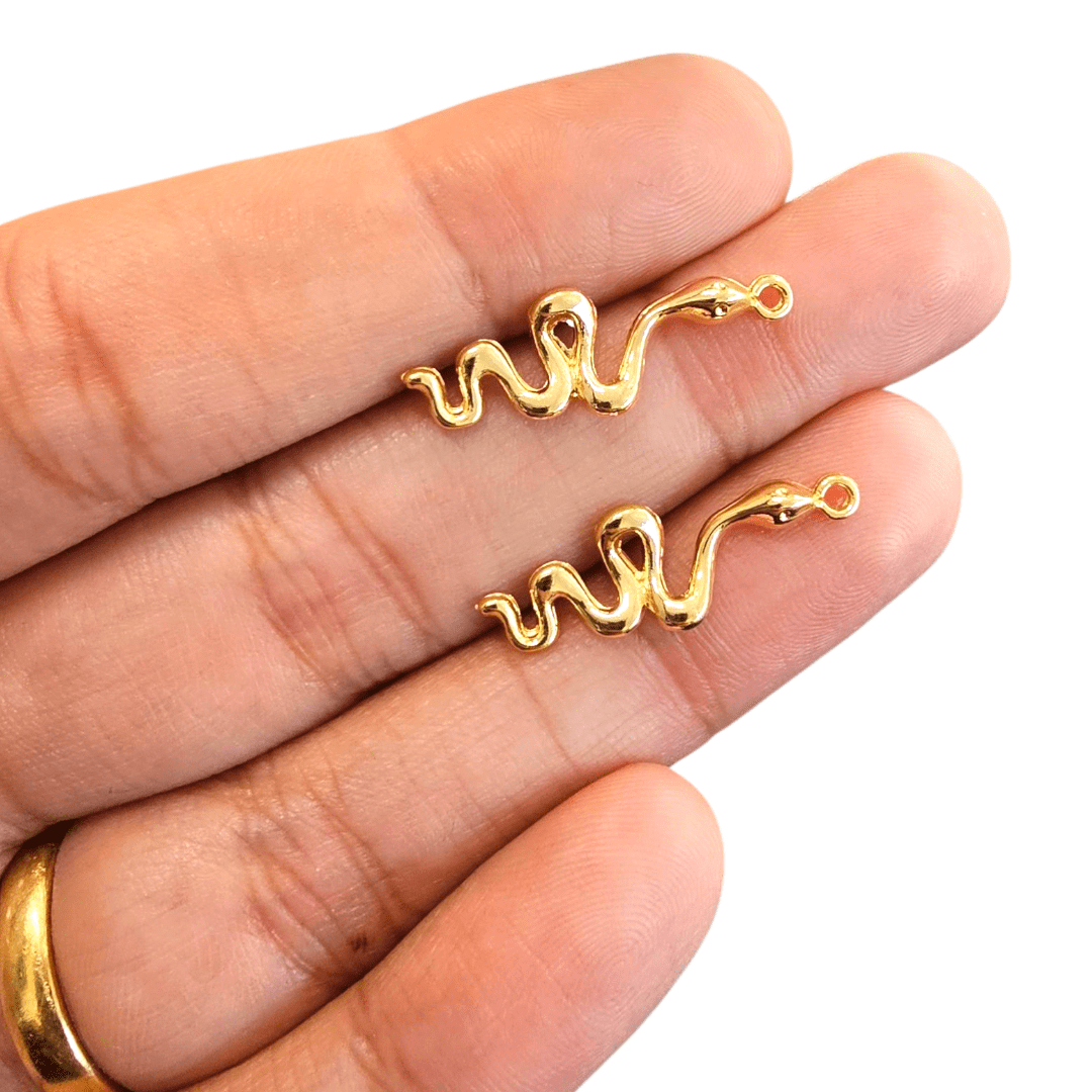 PINGENTE COBRA - MM5289 - 27,5MM X 8,8MM - C/2