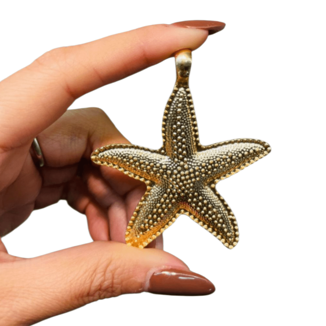 PINGENTE ESTRELA DO MAR - FD6253 - 62,5MM X 53,4MM - UND