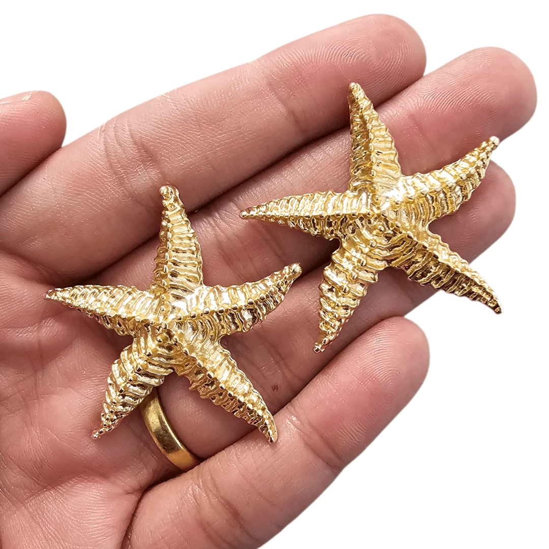 BRINCO ESTRELA DO MAR - 14101 - 40MM - PAR