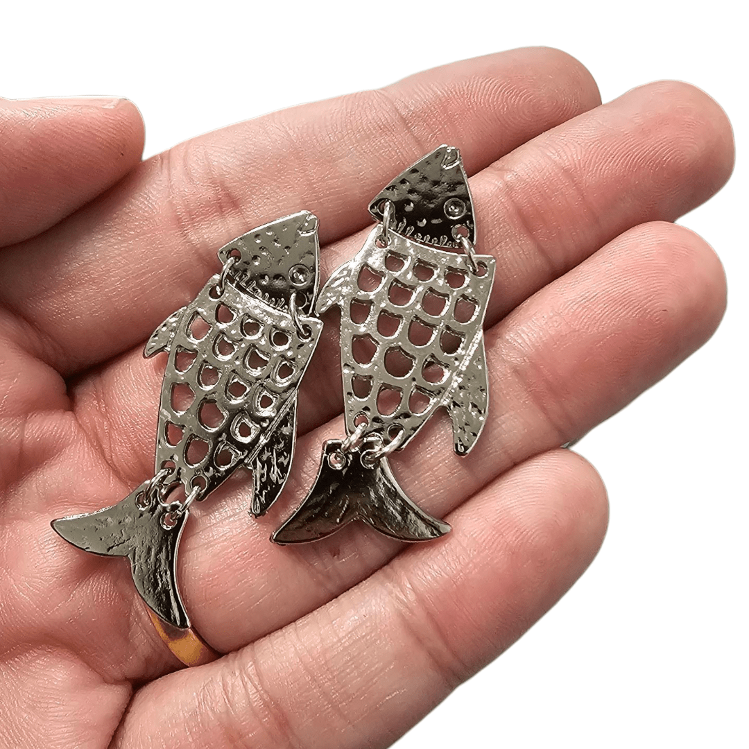 PINO DE BRINCO PEIXE 5656 - 46,7MM X 20MM - PAR