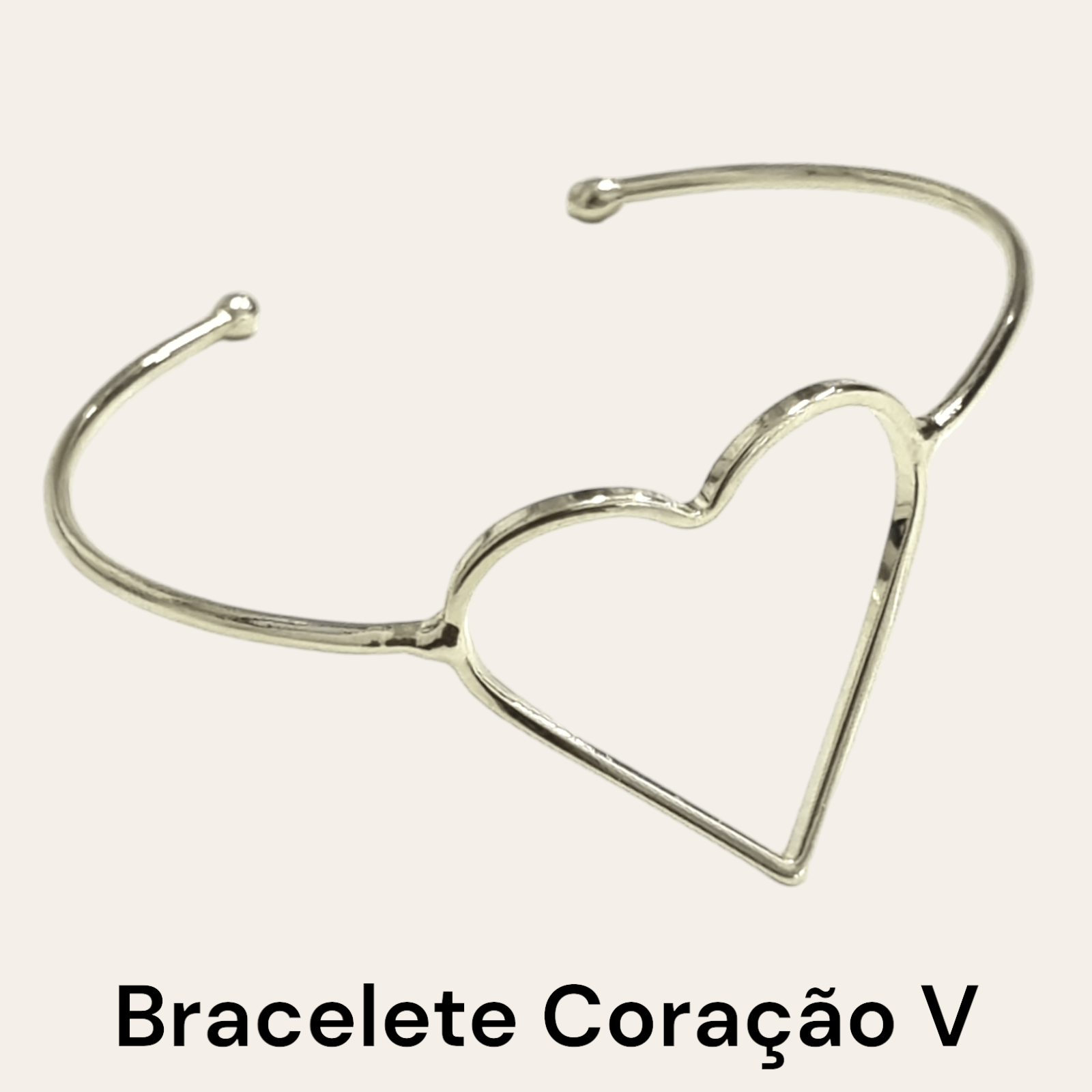 BRACELETE CORAÇÃO V - UND