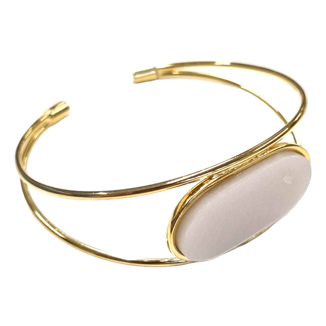 PULSEIRA ACRÍLICO BE-1 - DOURADO 