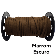 TIRA CAMURÇA SINTÉTICO 5MM - 25 METROS