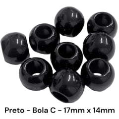 CONTA PLÁSTICA BOLA C - 17MM X 14MM - 250GR