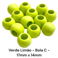 CONTA PLÁSTICA BOLA C - 17MM X 14MM - 250GR