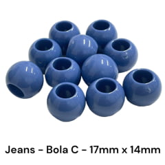 CONTA PLÁSTICA BOLA C - 17MM X 14MM - 250GR