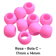 CONTA PLÁSTICA BOLA C - 17MM X 14MM - 250GR