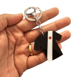 CHAVEIRO CAMISETA FUTEBOL ACRILICO - UND