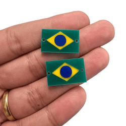 PINGENTE ACRILICO BRASIL - MODELOS