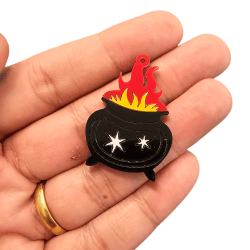 PINGENTES ACRILICO LINHA HALLOWEEN - UND PINGENTES ACRILICO LINHA HALLOWEEN - UND