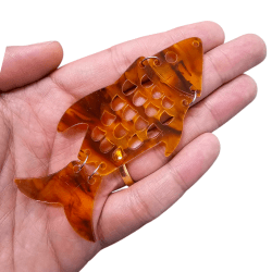 PINGETE ACRILICO PEIXE G - 99MM X 47MM - UND