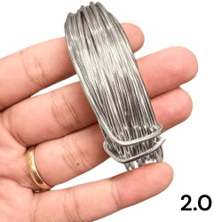 ARAME DE ALUMINIO C/ 10 METROS - ESPESSURAS - UND