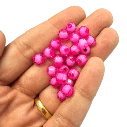 BOLA ACRÍLICA SEXTAVADA - N°8 - 25GR