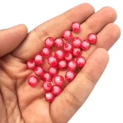 BOLA ACRÍLICA SEXTAVADA - N°8 - 25GR