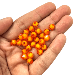 BOLA ACRÍLICA SEXTAVADA - N°8 - 25GR