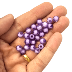 BOLA ACRÍLICA SEXTAVADA - N°8 - 25GR