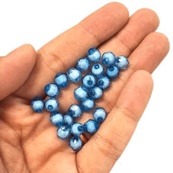 BOLA ACRÍLICA SEXTAVADA - N°8 - 25GR