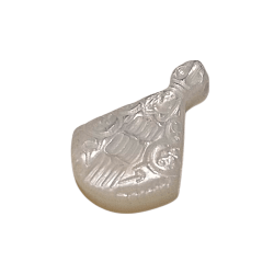 PINGENTE MINI NOSSA SENHORA APARECIDA MADREPÉROLA - 15MM X 10MM - UND