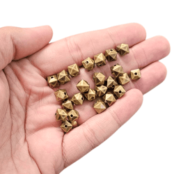 CONTA ABS CUBO DIAMANTADO - 7MM - 50GR