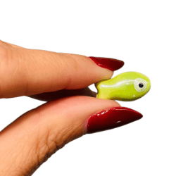 PEIXE CERÂMICA - 19,9MM X10,1MM - C/2