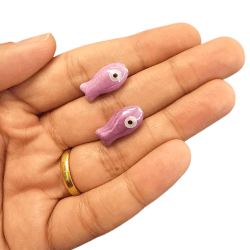 PEIXE CERÂMICA - 19,9MM X10,1MM - C/2