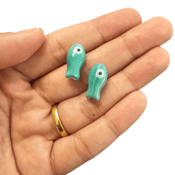 PEIXE CERÂMICA - 19,9MM X10,1MM - C/2
