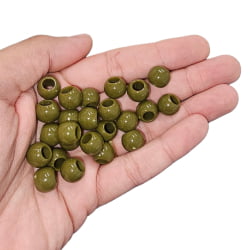 Conta - Bola de Acrílico Premium - 11,6mm X 9,5mm - 50gr Conta - Bola de Acrílico Premium - 11,6mm X 9,5mm - 50gr