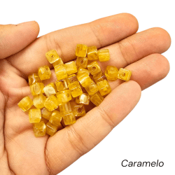 CONTA PLASTICA CUBO - 6MM - 50GR 