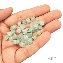 CONTA PLASTICA CUBO - 6MM - 50GR 