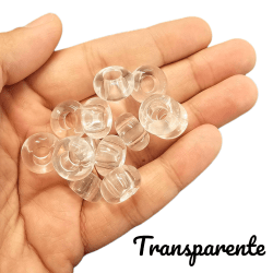 CONTA PLASTICA REDONDA - 15,2MM X 8,6MM - 50GR CONTA PLASTICA REDONDA - 15,2MM X 8,6MM - 50GR