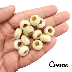 CONTA PLASTICA REDONDA - 15,2MM X 8,6MM - 50GR