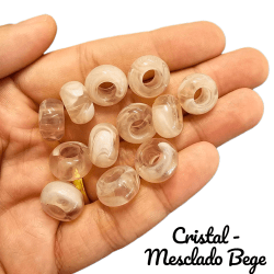 CONTA PLASTICA REDONDA - 15,2MM X 8,6MM - 50GR CONTA PLASTICA REDONDA - 15,2MM X 8,6MM - 50GR