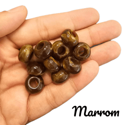 CONTA PLASTICA REDONDA - 15,2MM X 8,6MM - 50GR