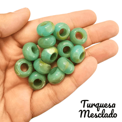 CONTA PLASTICA REDONDA - 15,2MM X 8,6MM - 50GR