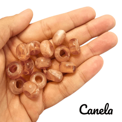 CONTA PLASTICA REDONDA - 15,2MM X 8,6MM - 50GR