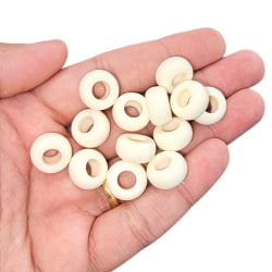 CONTA PLASTICA REDONDA - 15,2MM X 8,6MM - 50GR