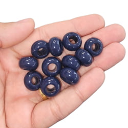CONTA PLASTICA REDONDA - 15,2MM X 8,6MM - 50GR