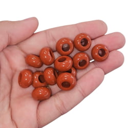 CONTA PLASTICA REDONDA - 15,2MM X 8,6MM - 50GR