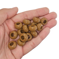 CONTA PLASTICA REDONDA - 15,2MM X 8,6MM - 50GR