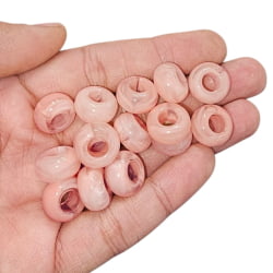 CONTA PLASTICA REDONDA - 15,2MM X 8,6MM - 50GR