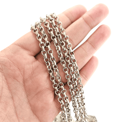 CORRENTE 653 FERRO - 5,1MM X 6MM - MT