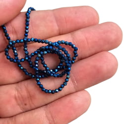 FIO DE CRISTAL 1MM - LINHA METALIZADO - FIO