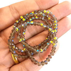 FIO DE CRISTAL ZIRCÔNIA 4MM - CORES
