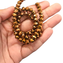 FIO DE CRISTAL 8MM - LINHA METALIZADO - FIO 