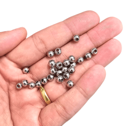 BOLA ENTREMEIO - AÇO INOX - TAMANHOS